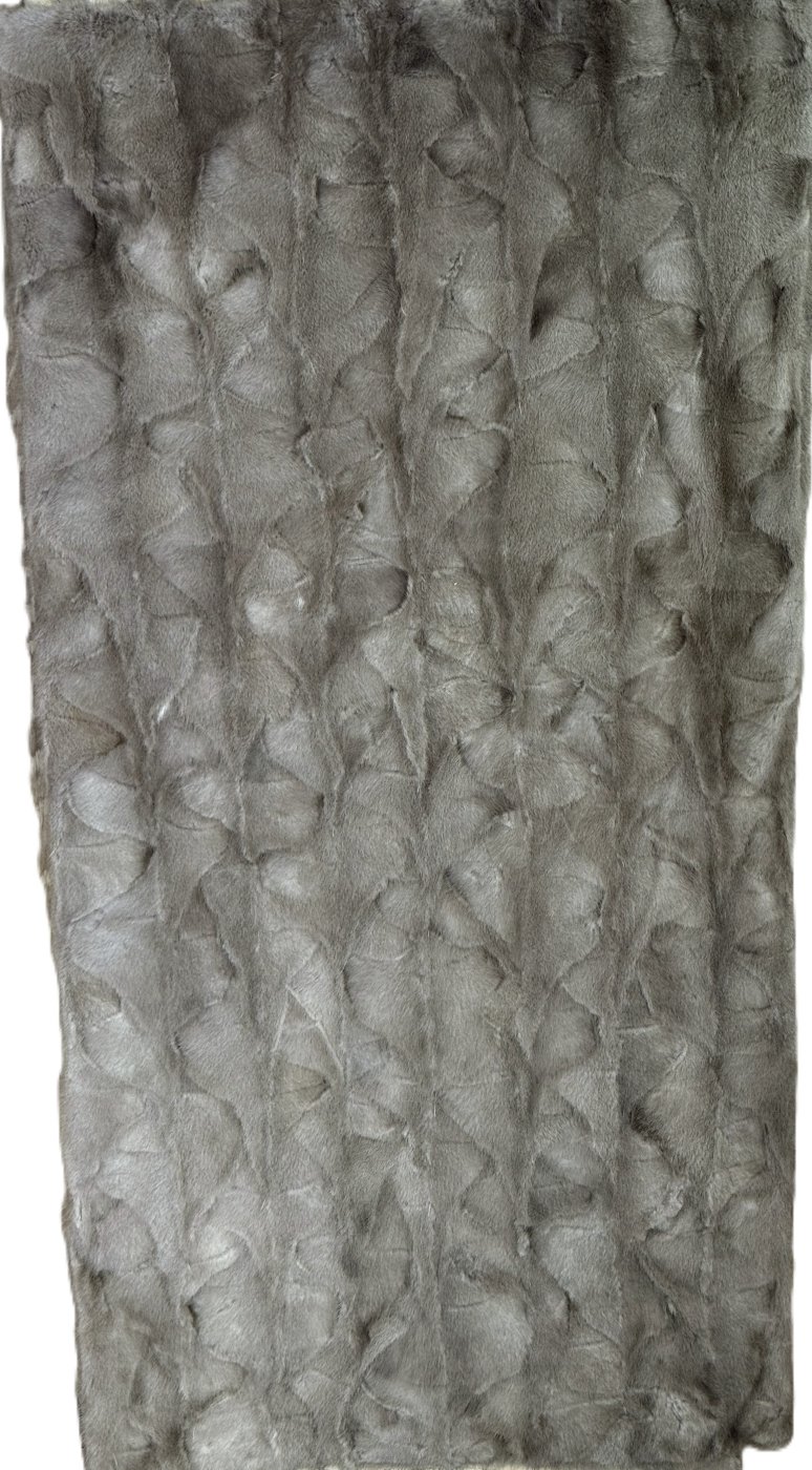 Silver Blue Mink Oval
